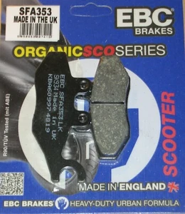 Pastillas Freno para Piaggio Liberty 50 2T Año Fab. 2009-2016 Delant. - Imagen 1 de 1