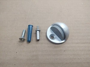 Commercial Door Stop Kit In Brushed Aluminum - Picture 1 of 1
