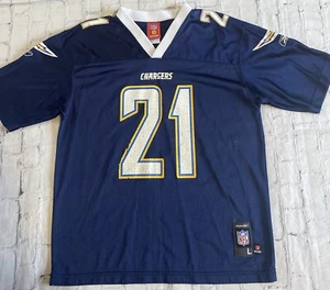 LaDainian Tomlinson #21 San Diego Chargers NFL Football Jersey Youth L 14/16 Rbk - Picture 1 of 23
