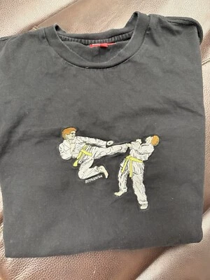 Supreme Karate L/S T Shirt Black Size Large - Image 1 of 4