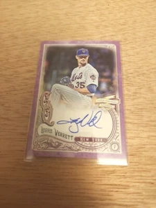 2017 TOPPS GYPSY QUEEN LOGAN VERRETT PINK AUTOGRAPH AUTO 140/150 - Picture 1 of 2
