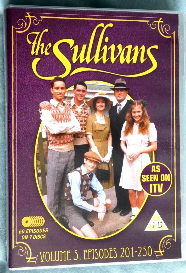 The SULLIVANS - Series 1 - Volume 5 - Episodes 201-250 - Aussie TV Series -  ITV - Image 1 of 1