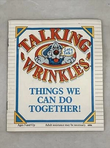 Color Copy Talking Wrinkles Instruction Manual Booklet Things We can Do Together - Picture 1 of 8