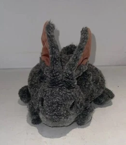 Folkmanis Hand Puppet Gray Bunny Rabbit Full Body Realistic Plush Stuffed Animal - Picture 1 of 7