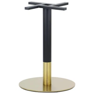 Golden/Schwarz Tischbasis, Tischgestell, Restaurant, Hotel, SH-3001-6/GB - Bild 1 von 5