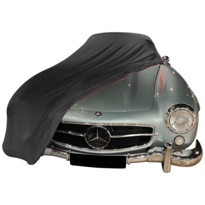 Indoor car cover fits Mercedes-Benz 300 SL Gullwing bespoke Berlin Black cove... Foto 1 de 4