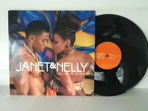 Janet & Nelly - Call On Me Remixes -Virgin (2006) PROMO 12" Vinyl SINGLE - Picture 1 of 2
