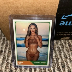 Anna Jay Sexy Custom Trading Card AEW - Bild 1 von 2