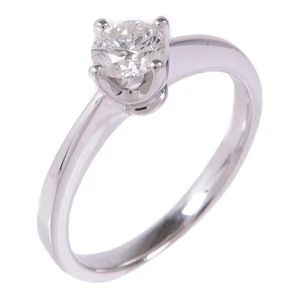 JEWELRY Diamond Ring Accessories 18K White Gold US#4.75 - Picture 1 of 10