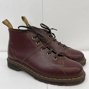 Dr. Martens Church Monkey Boots Ox Blood Size Uk 9 - Picture 1 of 19