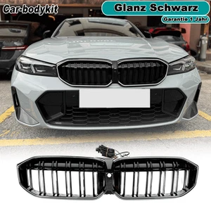 Parrilla frontal negra brillante parrilla M/LED para BMW Serie 3 G20 G21 LCI 2022+ - Imagen 1 de 13