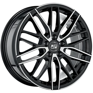 LLANTAS MSW MSW 72 PARA MERCEDES-BENZ CLASSE CLE 8X18 5X112 GLOSS BLACK FULL PO - Imagen 1 de 4