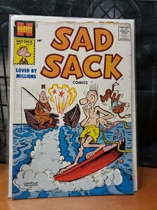 Sad Sack Comics 97 Harvey 1959 Golden Age George Baker Art Strip Cartoon G - Picture 1 of 2
