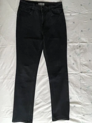 PER UNA Black Blue Slim Fit Stretch Jeans Size 10M - Image 1 of 4