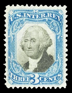 Scott R105 1871 3c segunda emisión ingresos usado en muy buen estado débil relieve cancelar gato $85 - Imagen 1 de 1