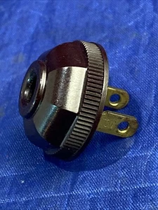 Lamp Cord Plug LEVITON BROWN BAKELITE 1920-1940'S Vintage Salvage ART DECO - Picture 1 of 9