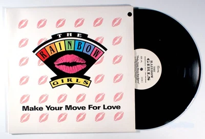 Rainbow Girls - Make Your Move For Love (12" Single) (1990) Vinyl House Remix Foto 1 de 2