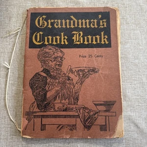 Grandma’s Cook Book 1932 Vintage Recipes From American Trade Council - Picture 1 of 6