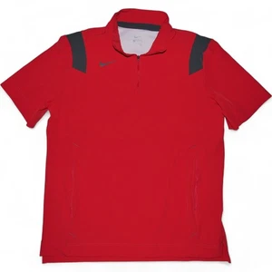 Nike Coaches 1/4 Zip Giacca Uomo Taglia M Rosso/Grigio DWR University Rosso/Antracite - Foto 1 di 11