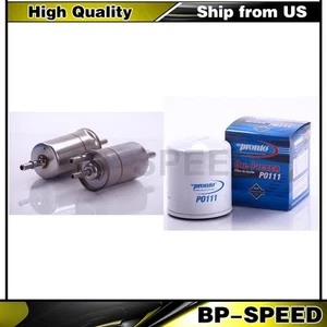 Fits Chevrolet S10 2000-2003 2 X Pronto Engine Oil Filter Fuel Filter - Picture 1 of 12