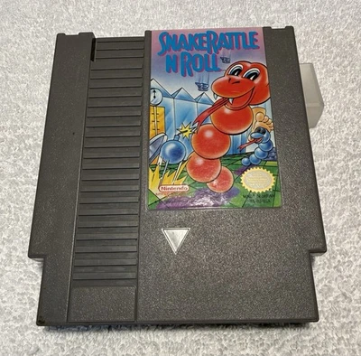 Snake Rattle 'n' Roll (Nintendo Entertainment System NES, 1991) *TESTED* - Image 1 of 3