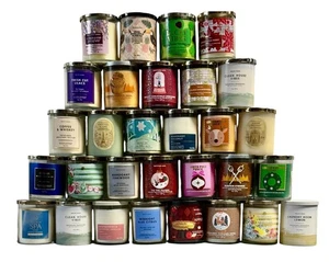 Bath & Body Works Single Wick Candles Pack Of 2 Choice Of Scents - Picture 1 of 32