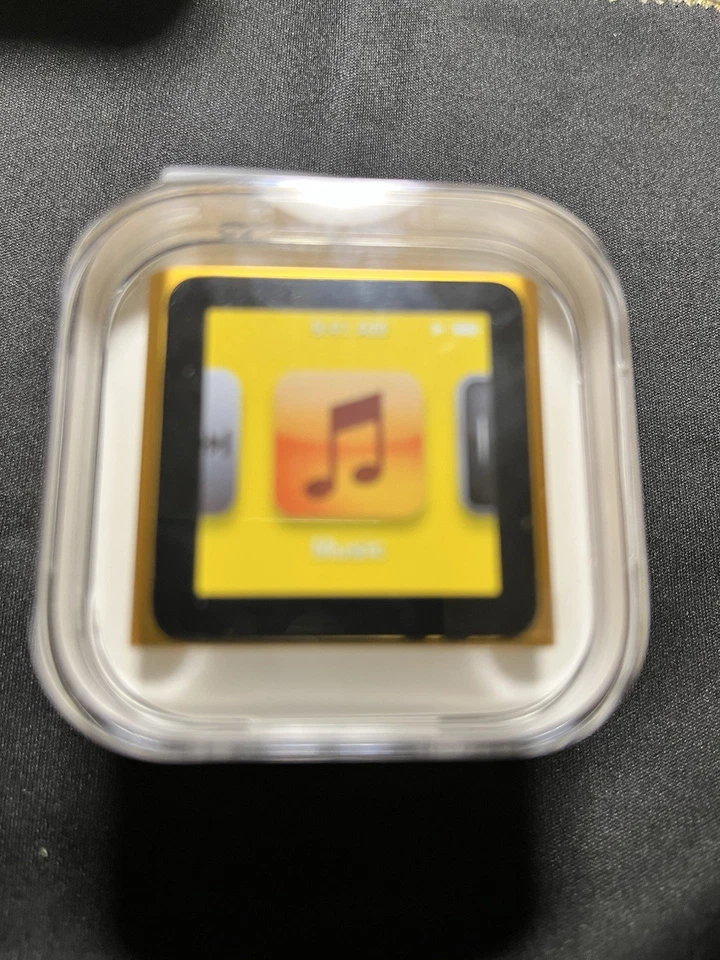 Apple iPod nano 6. Generation Orange (8GB) Orginalverpackung - Bild 1 von 4