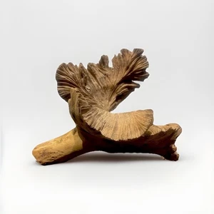 Natürliche Blumen Blume Holzschnitzerei Couchtisch Wohndeko - Bild 1 von 16
