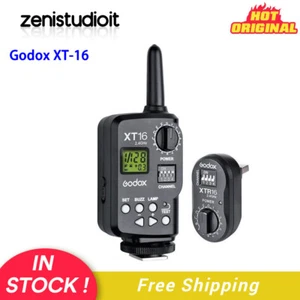 Juego receptor disparador cabezal monoluz flash estudio estroboscópico Godox XT-16 2.4G de EE. UU. - Imagen 1 de 6