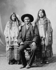 Geronimo 8x10 Foto Bild Bild Indianerführer Apachen Häuptling Stamm #8 - Bild 1 von 1