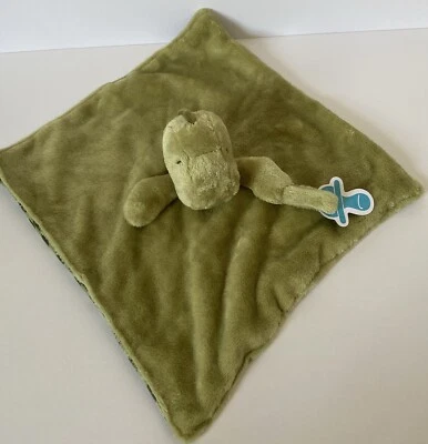 Carters Green DINOSAUR Security Blanket Dino Lovey  T-Rex NWOT Baby - Image 1 of 4