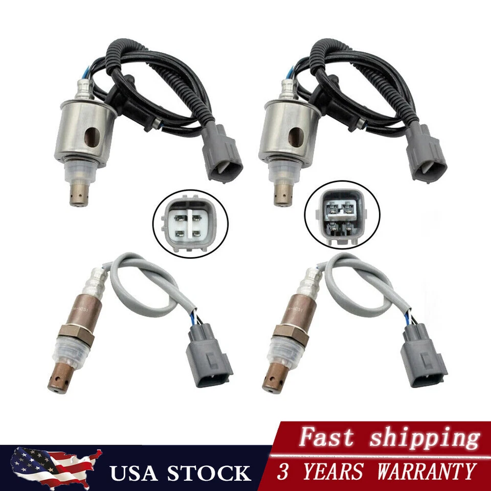 Sensor de oxígeno O2 4 piezas aguas arriba + aguas abajo para Lexus GS450H 2007-2011 3,5 L V6 Foto 1 de 4