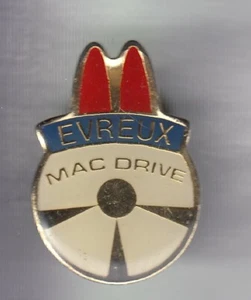 RARE PIN PINS PIN'S .. MC DONALD'S FRANCE VINTAGE 1990 CREW CITY DRIVE EVREUX~US - Picture 1 of 1