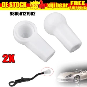 2X Für PORSCHE BOXSTER 986/987 Schubstange Endkappe Reparatur Cabriodach Verdeck - Picture 1 of 12