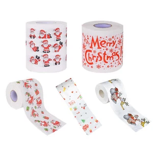 Christmas-themed Decorative Toilet Paper Roll Collection Highly Collectible - Picture 1 of 17