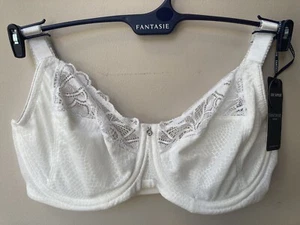 Fantasie Memoir BH in weißer Seitenstütze brandneu mit Etikett - Bild 1 von 4