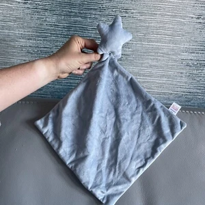 Sainsbury's TU Star/Starfish Comforter Blanket Doudou in a Blue /Grey Colour  - Picture 1 of 7