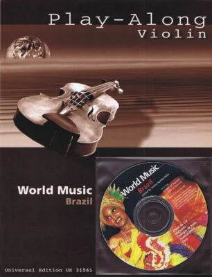 Play-Along Violin [Violine]. World Music. Brazil. Mit CD - Noten für Geige - Bild 1 von 2