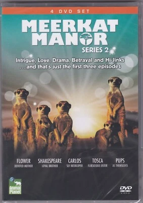 Meerkat Manor - Series 2 - DVD (Brand New Sealed) 4 x DVD Regions 2 & 4 PAL - Image 1 of 2