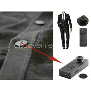 Mini HD Button Built-in battery micro smallest body camera Video recorder DVR - Picture 1 of 24
