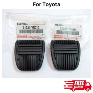 FIT TOYOTA COROLLA TE27 KE25 CELICA TA22 TA27 PEDAL PADS SET 2 PCS. - Picture 1 of 4