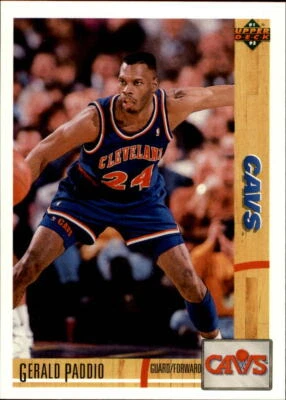 1991-92 Upper Deck #230 Gerald Paddio - NM - Image 1 of 2