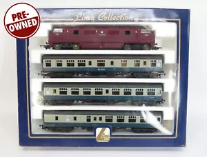 OO Gauge Lima L149966 Class 42 D809 Champion Warship + 3x MK1 Blue Grey Coaches - Picture 1 of 7