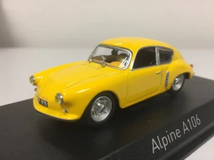 Norev Renault Alpine A106 1956 Yellow 1/43 517822 - Picture 1 of 3