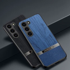 Case For Samsung Galaxy S22 S21 S23 Ultra Thin Leather Shockproof Phone Cover - Bild 1 von 15