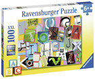 Ravensburger Funny Alphabet Puzzle 100Pc