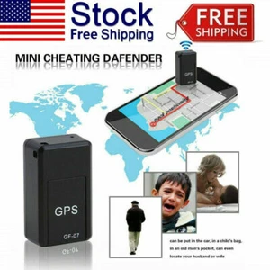 GF07 Mini GPS Real Time Car Locator Tracker Magnetic GSM/GPRS Tracking Device US - Picture 1 of 12