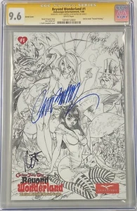 Grimm Fairy Tales Beyond Wonderland #1 Sketch Cover Signed Campbell CGC 9.6 SS - Picture 1 of 1