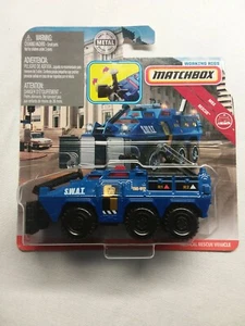 MATCHBOX WORKING RIGS S.W.A.T. VEHÍCULO DE RESCATE TÁCTICO MBX DIECAST - Imagen 1 de 4