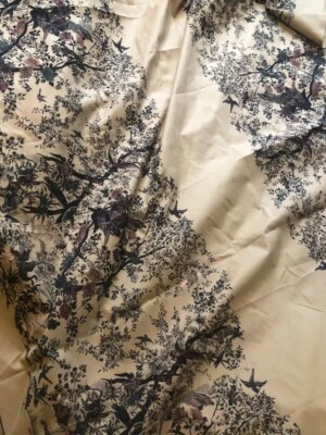 Christian Dior Fabric Acrylic Cotton Blend By The Yard Home Upholstery Jacket - Image 1 of 2